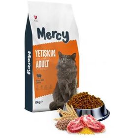 Mercy Kuzu Etli 10 kg Yetişkin Kuru Kedi Maması