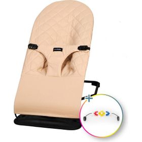 Merfbaby Gri Çantalı Oyuncaklı Ana Kucağı