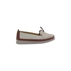 MergenShoes Esa 029 Bej Rahat Taban Kadın Günlük Ayakkabı