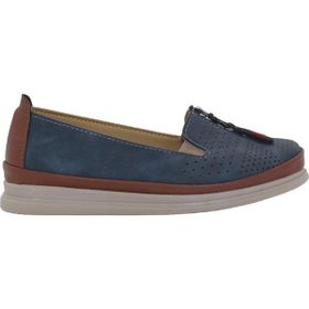 MergenShoes Esa 029 Mavi Rahat Taban Kadın Günlük Ayakkabı
