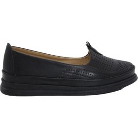 MergenShoes Esa 030 Siyah Füme Rahat Taban Kadın Günlük Ayakkabı