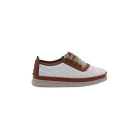 MergenShoes Esa T033 Beyaz Rahat Taban Kadın Günlük Ayakkabı