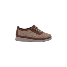 MergenShoes Esa T033 Nude Rahat Taban Kadın Günlük Ayakkabı