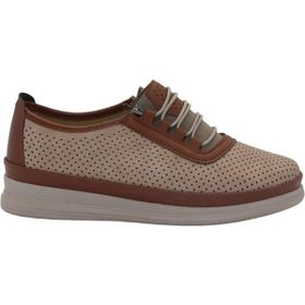 MergenShoes Esa T033 Nude Rahat Taban Kadın Günlük Ayakkabı