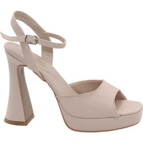 MergenShoes K051 Ten 12 cm Platform Topuklu Kadın Ayakkabı
