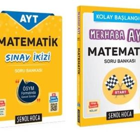 Merhaba AYT Kolay Başlangıç Matematik Soru Bankası - Şenol Hoca Yayınları
