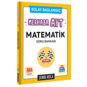 Merhaba AYT Matematik Soru Bankası-Şenol Hoca Yayınları