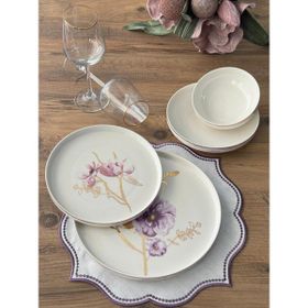 Meri Home Vıolet 24 Parça Yemek Takımı