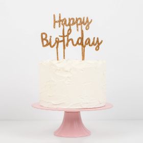 Meri Meri 157060 Happy Birthday Pasta Süsü