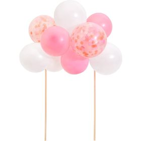 Meri Meri 204922 Pembe Balonlar Pasta Süsü