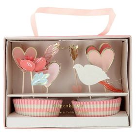 Meri Meri 24'lü Sevgi Cupcake Kit