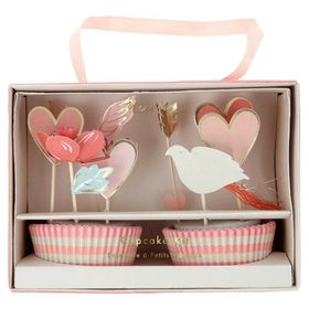 Meri Meri 24'lü Sevgi Cupcake Kit