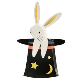 Meri Meri Bunny In Hat Shaped Plates Sihirbaz Şapkası Tabak