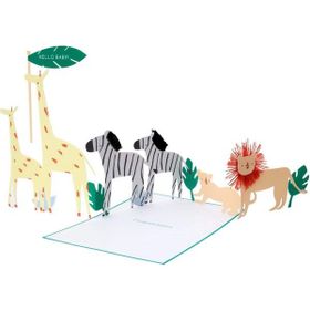 Meri Meri Safari Tebrik Kartı