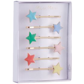 Meri Meri Star Hair Slides 6'lı Yıldız Tokalar