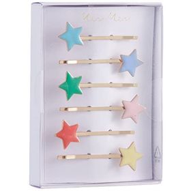 Meri Meri Star Hair Slides 6'lı Yıldız Tokalar