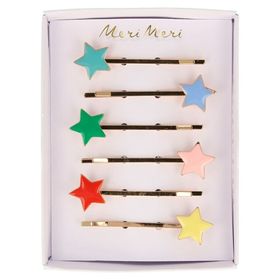 Meri Meri Star Hair Slides 6'lı Yıldız Tokalar