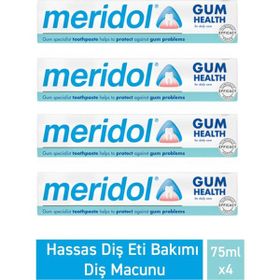 Meridol Hassas Diş Eti Bakımı 4x75 ml Diş Macunu