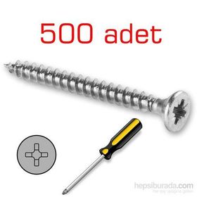 Meridyen 090568 4mm x 4cm 500lü Sunta Vidası