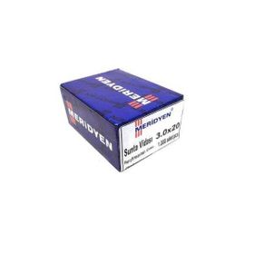 Meridyen 3.0x20 mm 1000 Adet Sunta Vidası