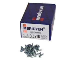 Meridyen 3.5x16 mm 1000 Adet Sunta Vidası