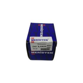 Meridyen 3.5x25 mm 1000 Adet Paket Rondela Başlı Arkalık Vidası