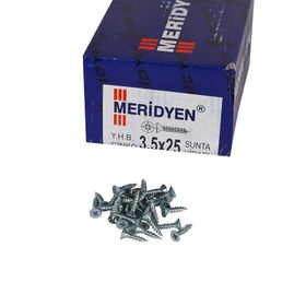 Meridyen 3.5x25 mm 1000 Adet Sunta Vidası