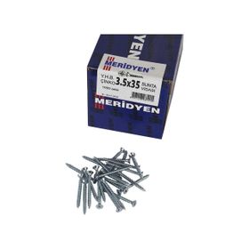 Meridyen 3.5x35 mm 1000 Adet Paket Sunta Vidası