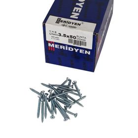 Meridyen 3.5x50 mm 500 Adet Sunta Vidası