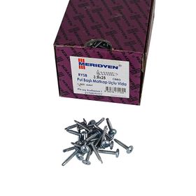 Meridyen 3.9x25 mm 1000 Adet Paket Yıldız Havşa Başlı Matkap Uçlu Vida