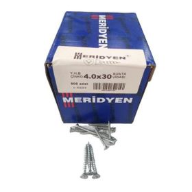 Meridyen 4.0x30 mm 500 Adet Sunta Vidası