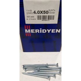 Meridyen 4.0x50 mm Sunta Vidası