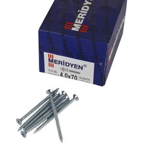 Meridyen 4.0x70 mm 50 Adet Sunta Vidası