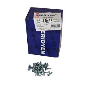 Meridyen 4x18 mm 1000 Adet Paket Sunta Vidası