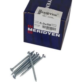 Meridyen 5X50 mm 50 Adet Sunta Vidası