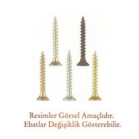 Meridyen 6.0x150 mm 50 Adet Sunta Vidası