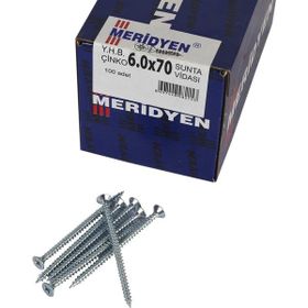 Meridyen 6.0x70 mm Sunta Vidası