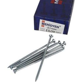 Meridyen 6x200 mm 50 Adet Sunta Vidası