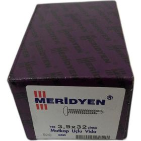 Meridyen YHB 3.9x32 mm 500 Adet Matkap Uçlu Vida