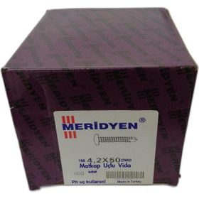 Meridyen YHB 4.2x50 mm 500 Adet Matkap Uçlu Vida