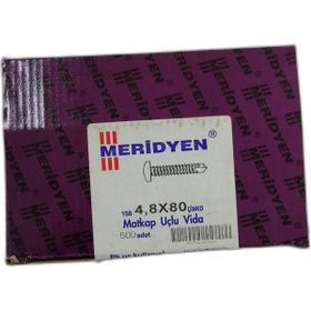 Meridyen YHB 4.8x80 mm 500 Adet Matkap Uçlu Vida