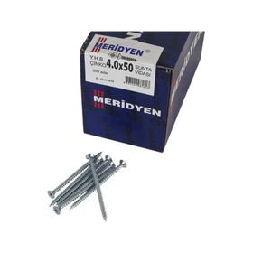 Meridyen YHB 4x50 mm 500 Adet Sunta Vidası
