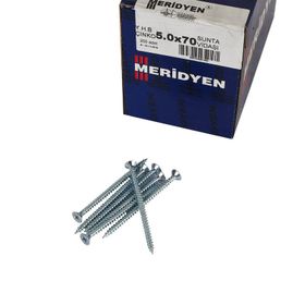 Meridyen YHB 5x70 mm 200 Adet Sunta Vidası