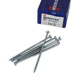 Meridyen YHB 6X120 mm 50 Adet Sunta Vidası