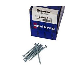 Meridyen YHB 6x80 mm 100 Adet Sunta Vidası