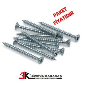 Meridyen YHB 6x80 mm 100 Adet Sunta Vidası