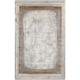 Merinos 18009-095 Gold Renkli Kareler Modern 170X250 cm Halı