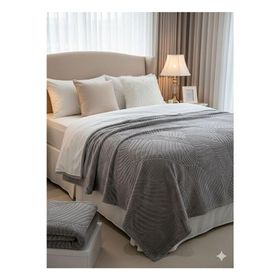 Merinos Elegans İndigo Çift Kişilik Battaniye