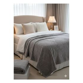 Merinos Elegans İndigo Çift Kişilik Battaniye