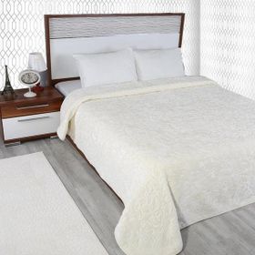 Merinos Elegans Kemik Çift Kişilik Embos Vizon Battaniye